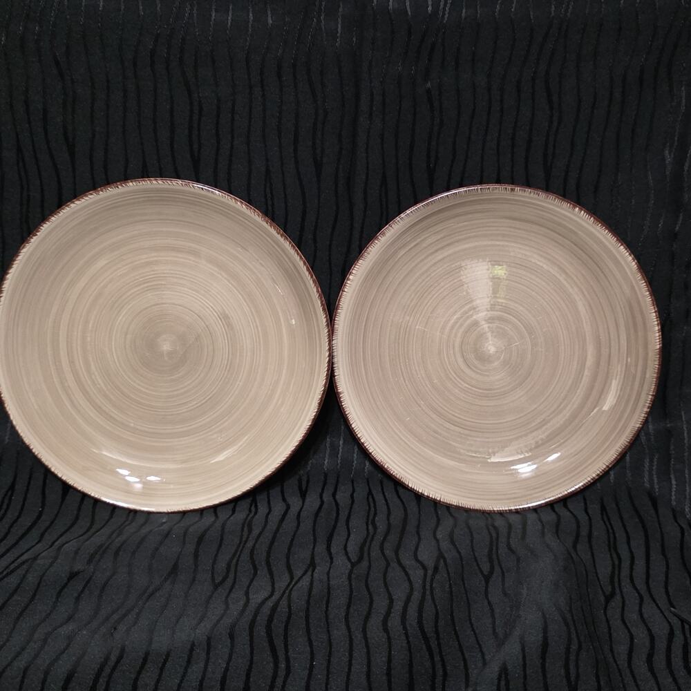 Vancasso Bonbon Beige Spiral SALAD PLATE 7.5'' Very Nice Condition Replacement